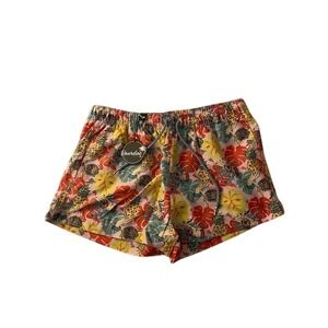 Boardies Womens Swim Trunks Shorts Pineapple‎ Turtle Tropical Print, XL